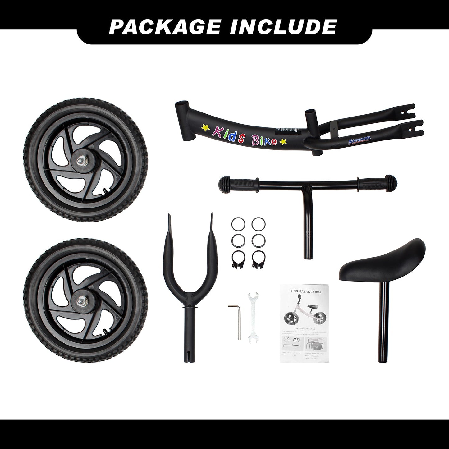 Birtech 12" Kids Balance Bike