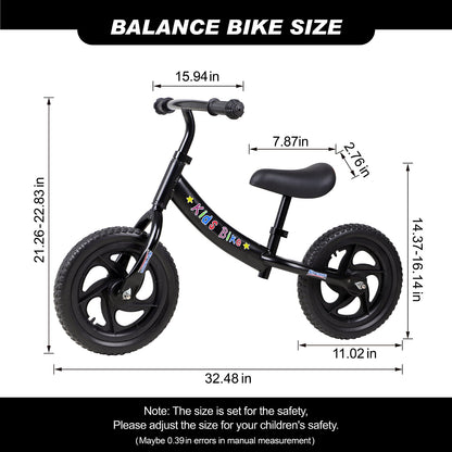 Birtech 12" Kids Balance Bike